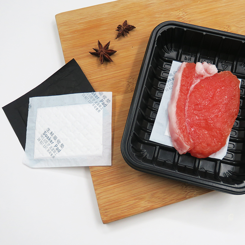 Saugfähige Einlage für Fleisch und Lebensmittel, weit verbreitet in der Verpackung