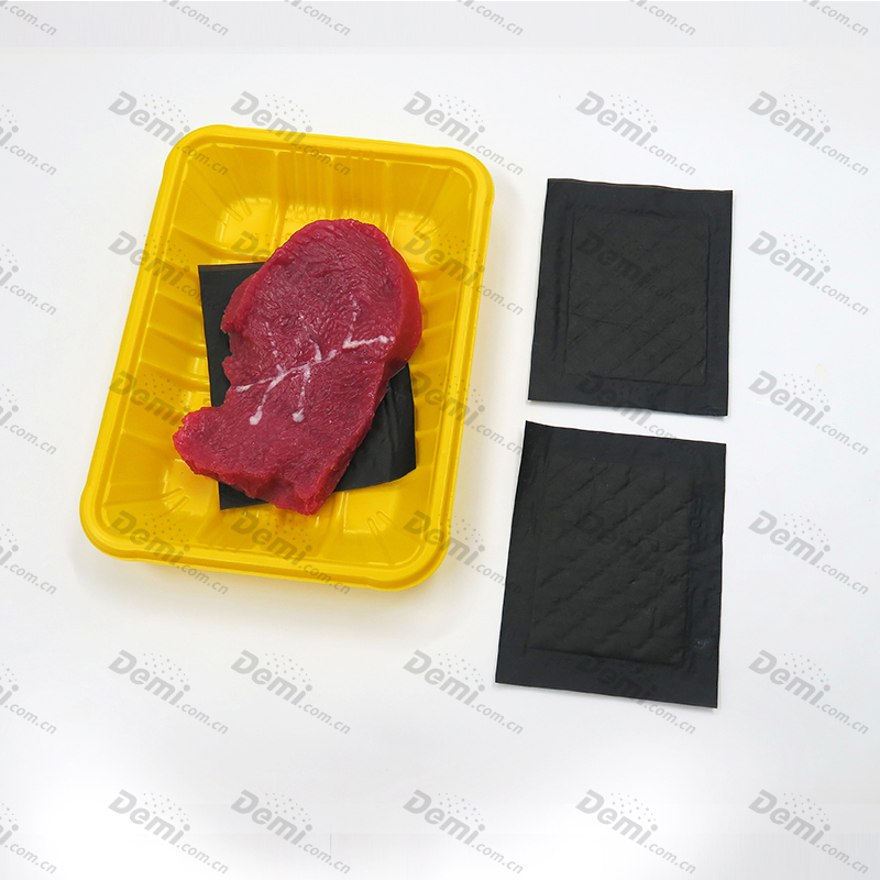 weißes Blutsaugendes Wasser frisches Fleisch absorbierendes Pad